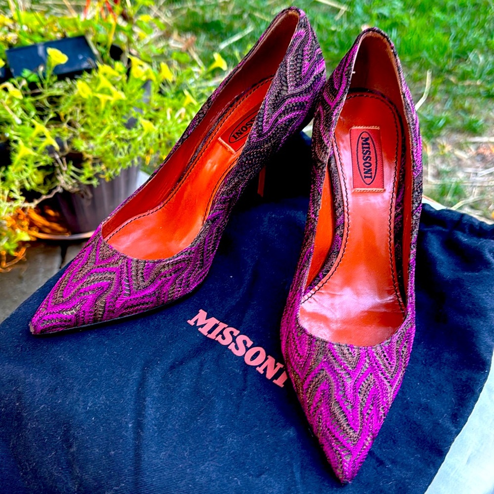 Missoni stiletto fabric 38